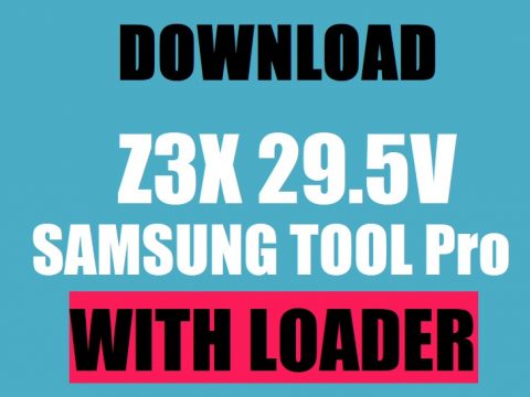 Download Z3X 29.5 Samsung Tool Pro with Loader